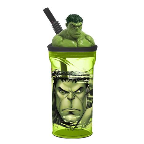 Marvel Incredible Hulk 3D Figurine Tumbler with Straw £4.99